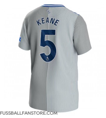Everton Michael Keane #5 Replik 3rd trikot 2023-24 Kurzarm
